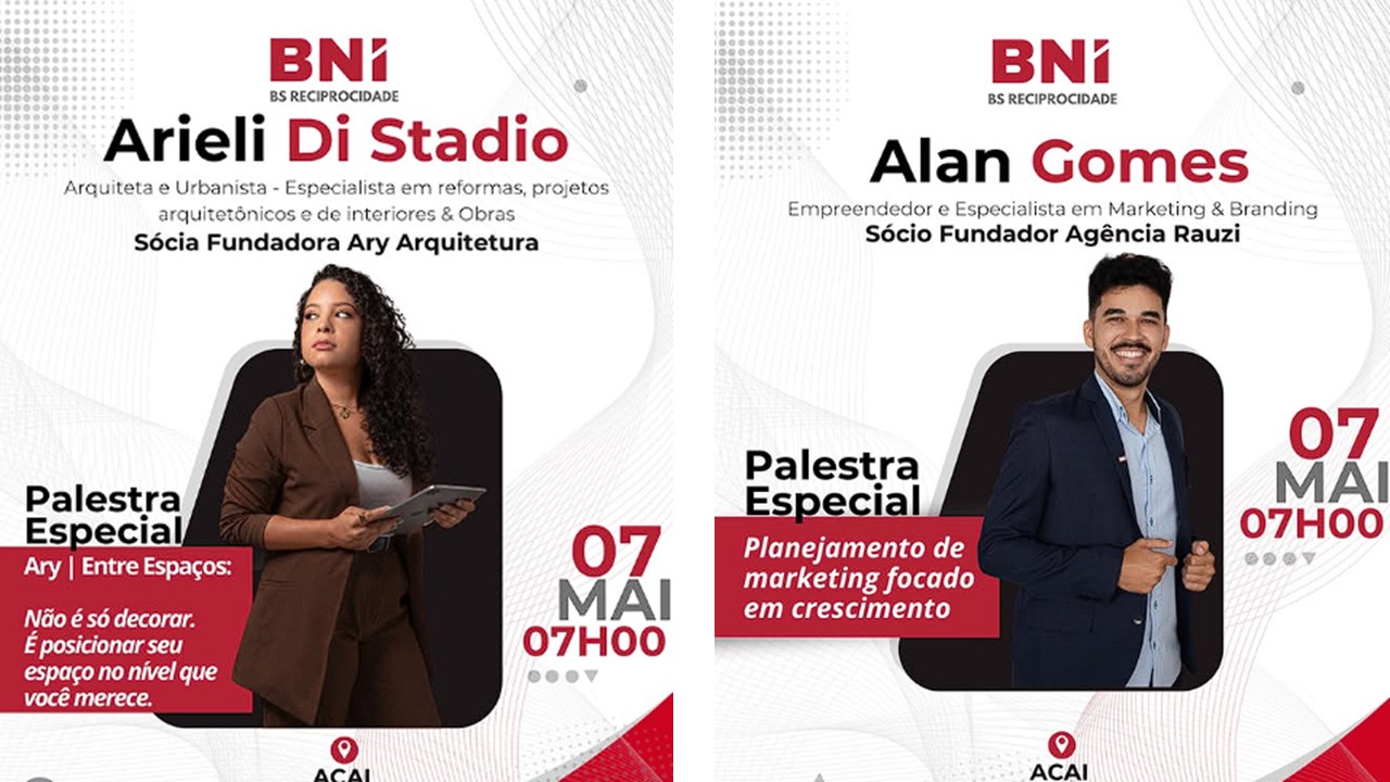Reunião Semanal BNI Reciprocidade