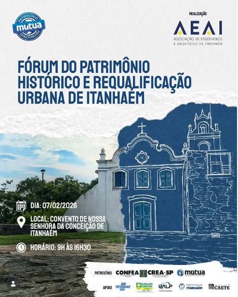 Forum do Patrimônio Histórico e Requalificação Urbana de Itanhaém