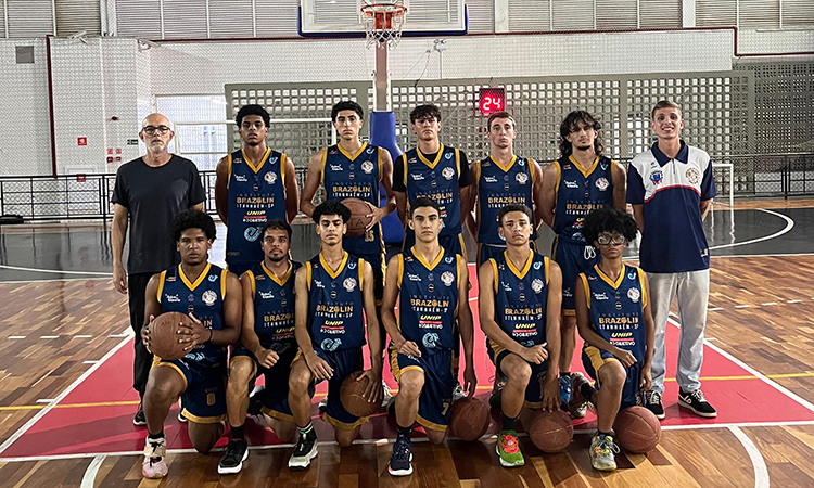 Time sub-17 de Itanhaém estreia na Liga Paulista de Basquete Masculino