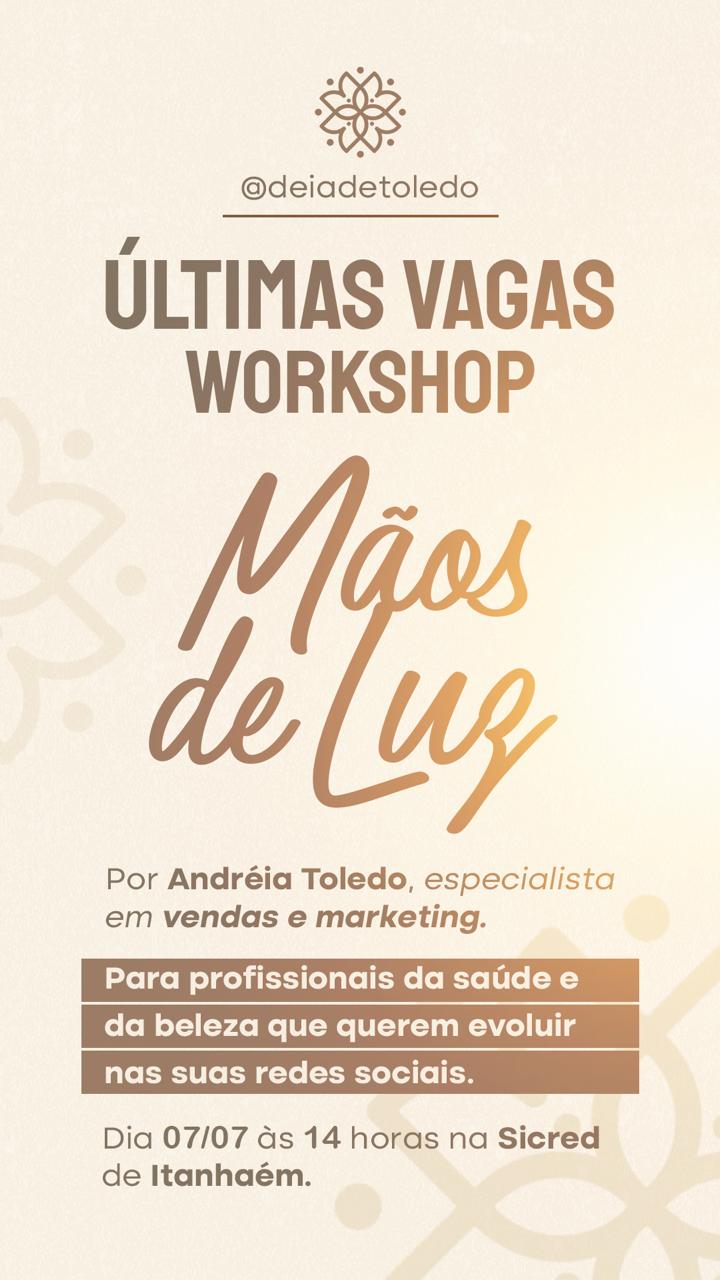 Workshop - Mãos de Luz