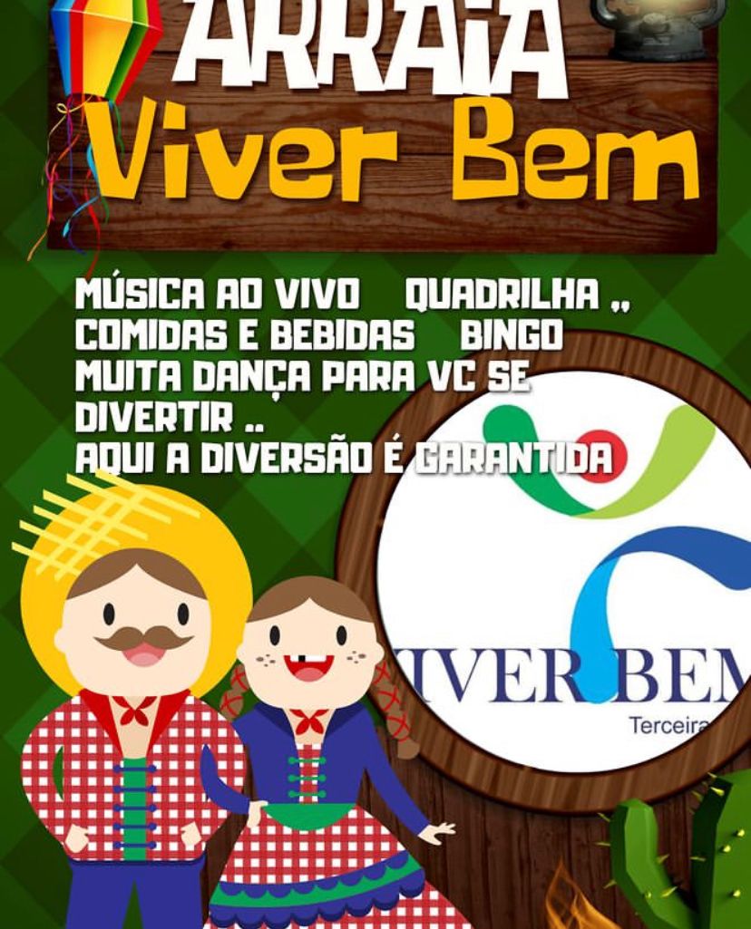 FESTA JULINA NO VIVER BEM