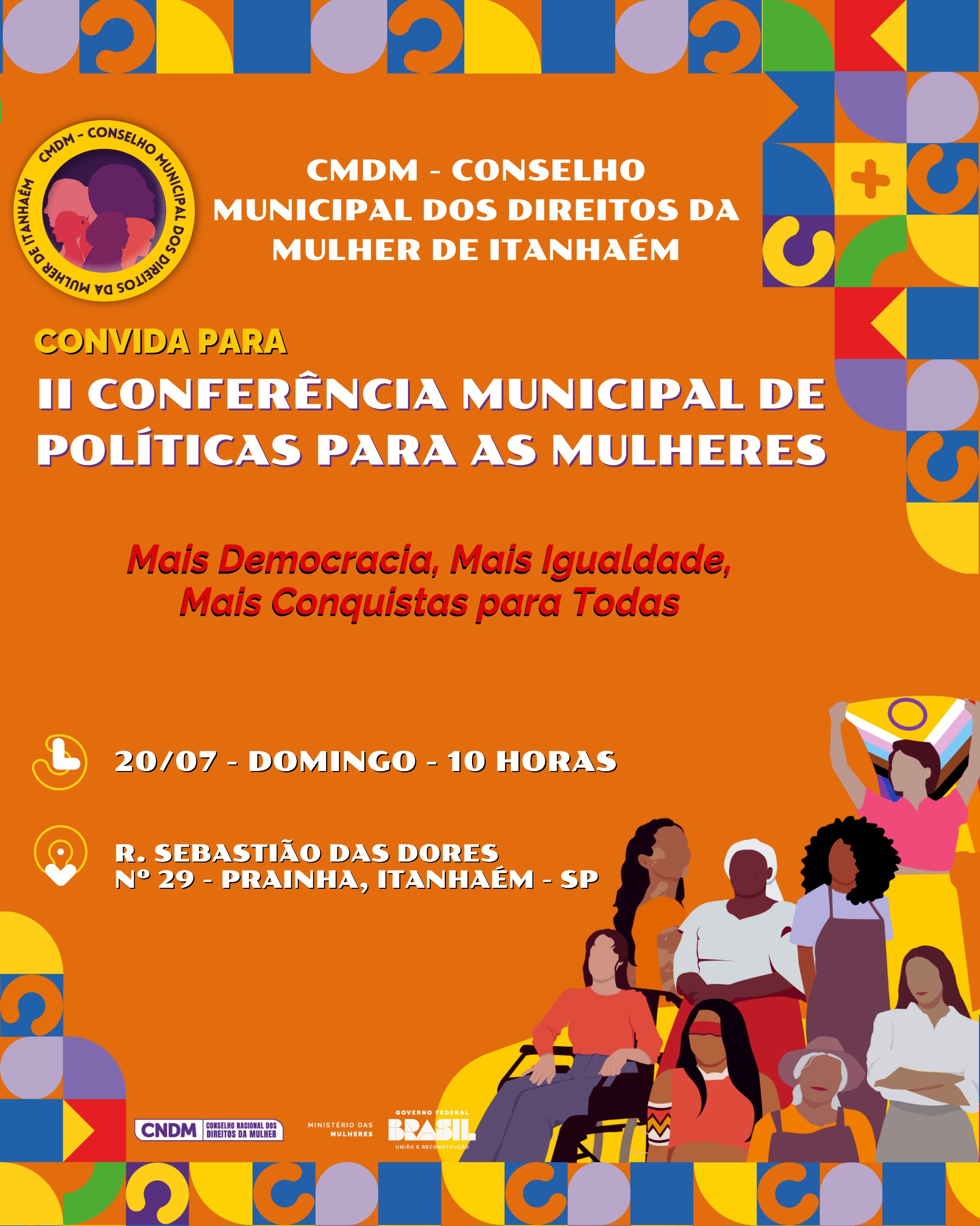 II Conferência Municipal de politicas para as mulheres