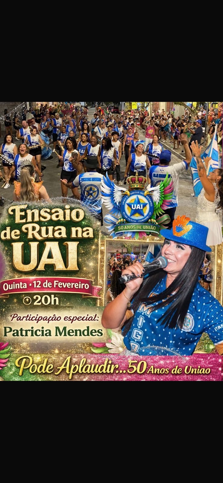 Último Ensaio da UAI com Patricia Mendes