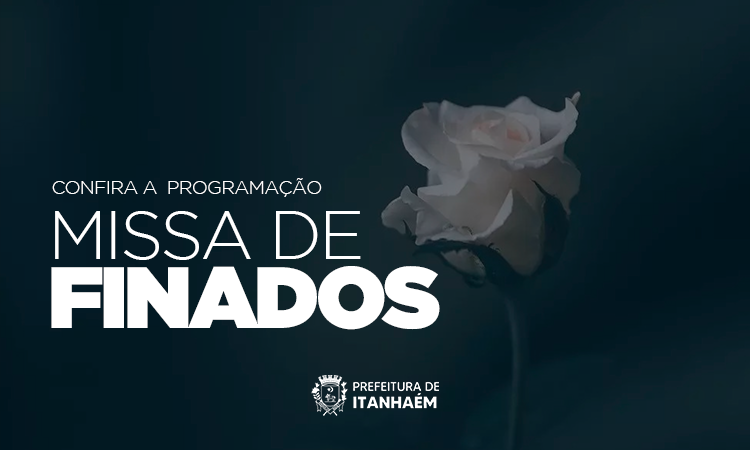 Dia de Finados contará com programação de missas em Itanhaém