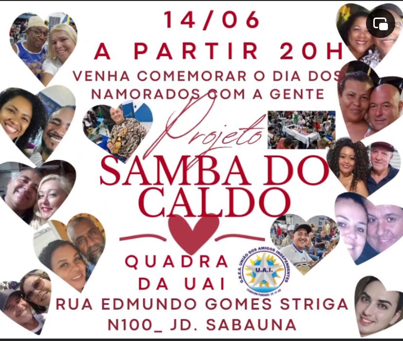 Projeto Samba do Caldo na UAI