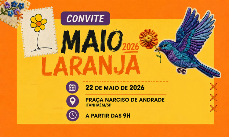 Itanhaém mobiliza população no Maio Laranja para proteger crianças e adolescentes