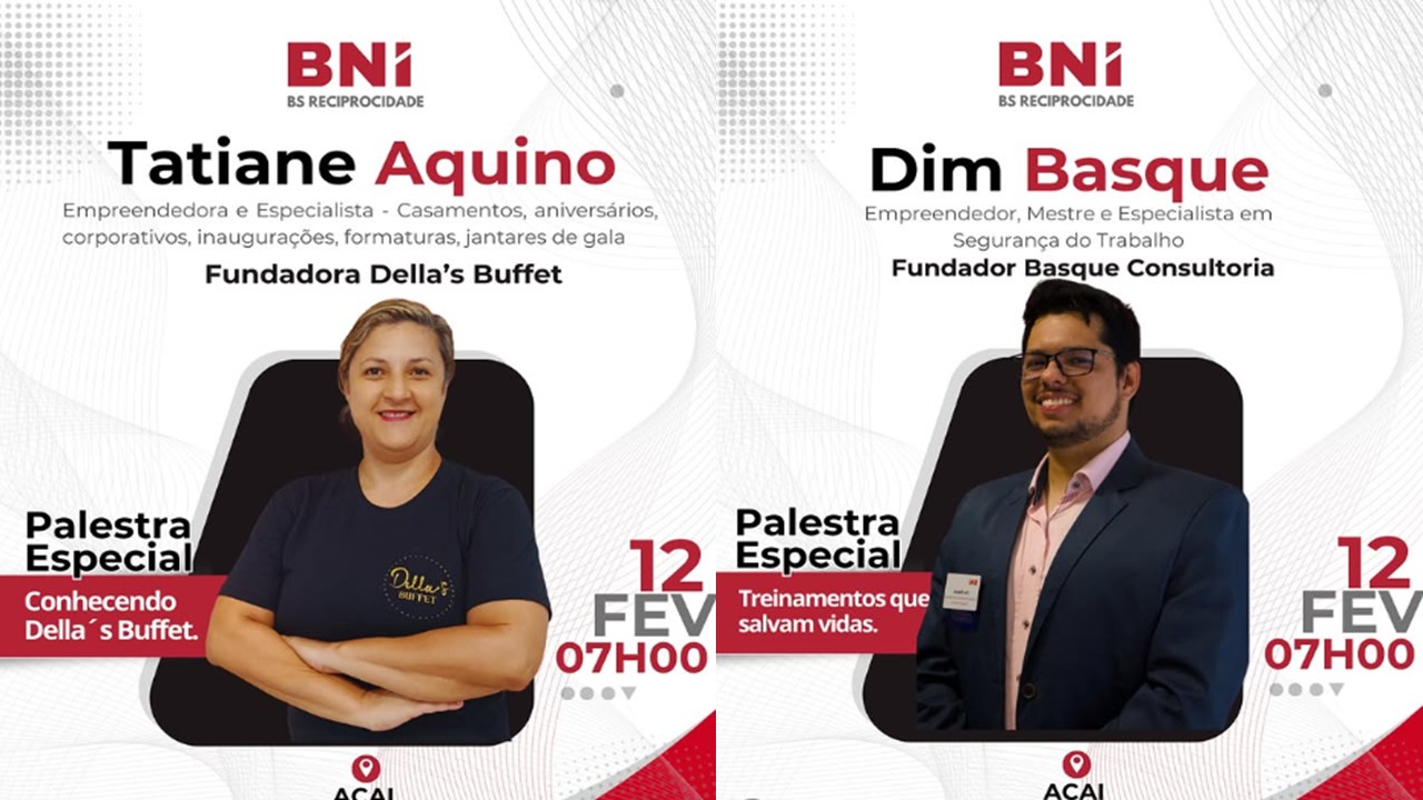 Reunião Semanal BNI Reciprocidade