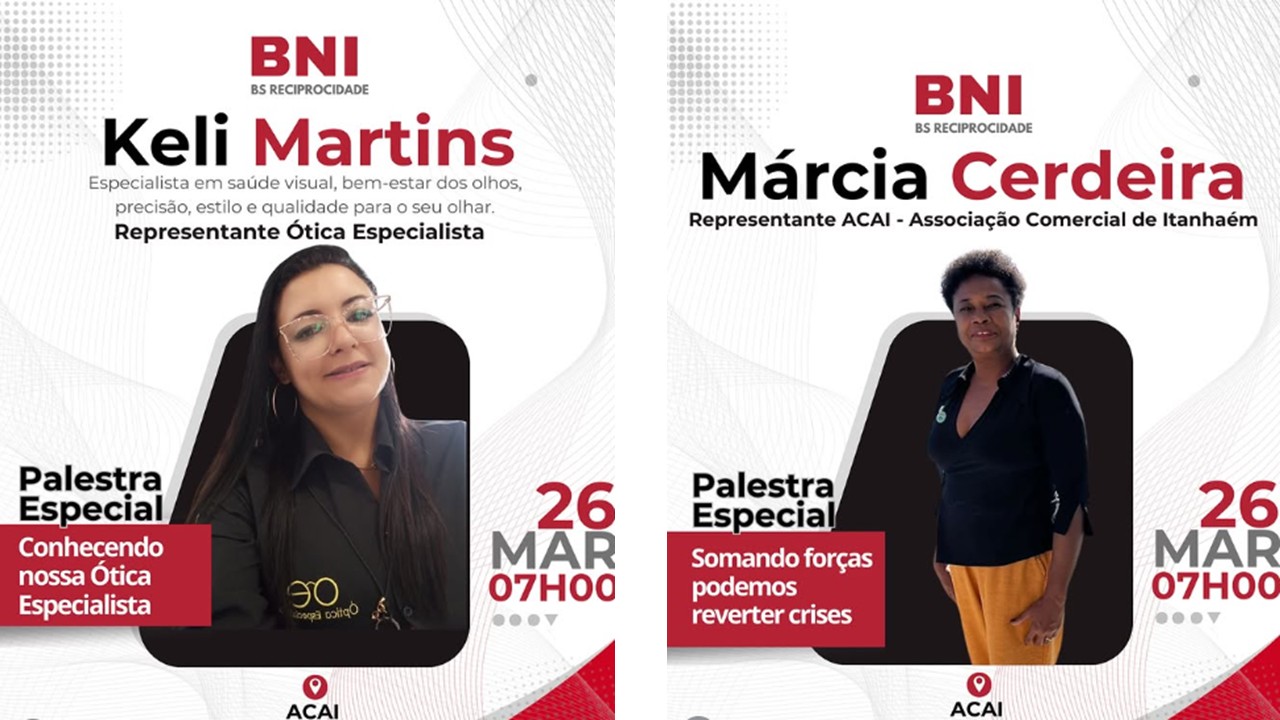 Reunião Semanal BNI Reciprocidade