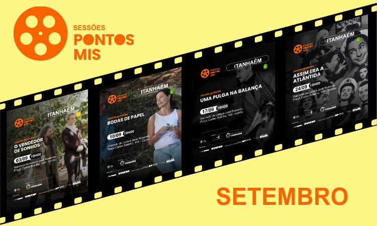 Itanhaém oferece sessões de filmes gratuitos em setembro