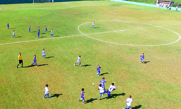 Abertura do Campeonato de Futebol Sub-9 em Itanhaém