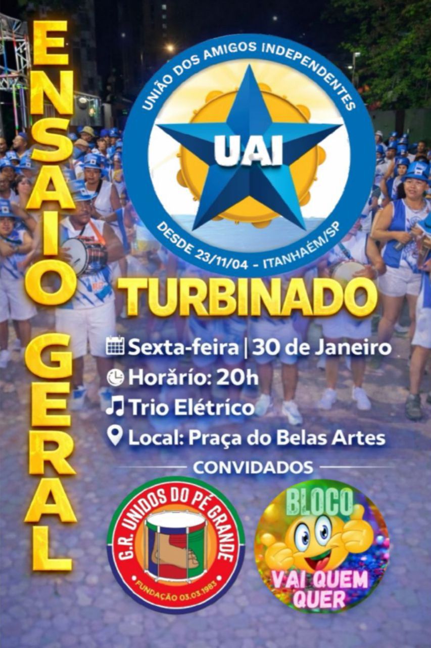 ENSAIO GERAL - CARNAVAL 2026 - UAI