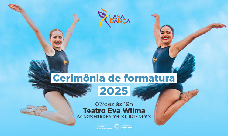Formandas da Casa de Dança celebram trajetória marcada por esforço e paixão