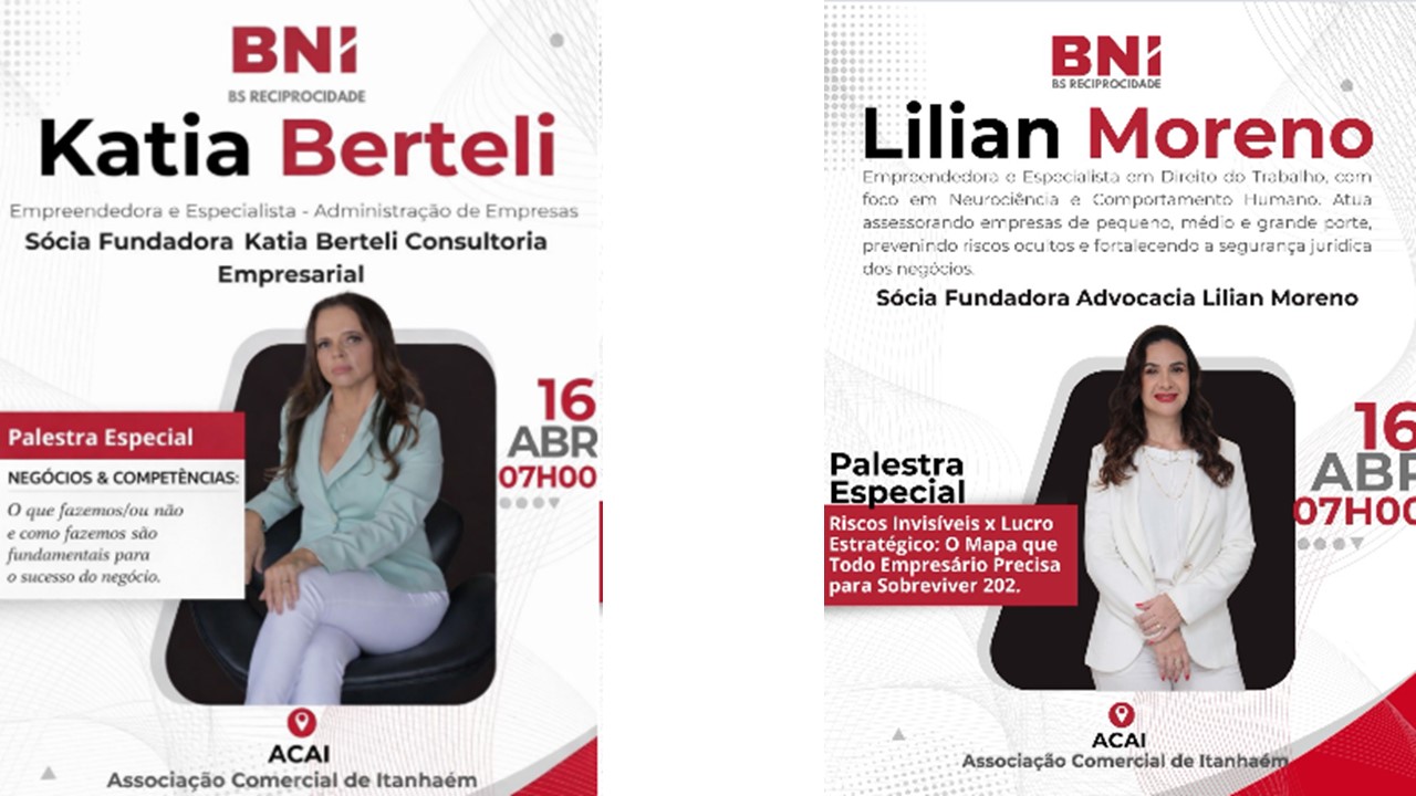 Reunião Semanal - BNI Reciprocidade
