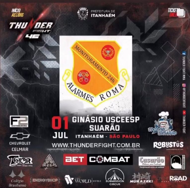 Thunder Fight e 8ª Copa Thor de Jiu-Jitsu