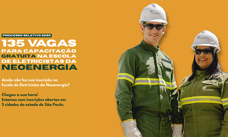Neoenergia abre inscrições para curso gratuito de eletricistas em Itanhaém